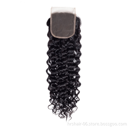 10a grade Peruvian water wave hair crochet braids with human hair wet and wavy